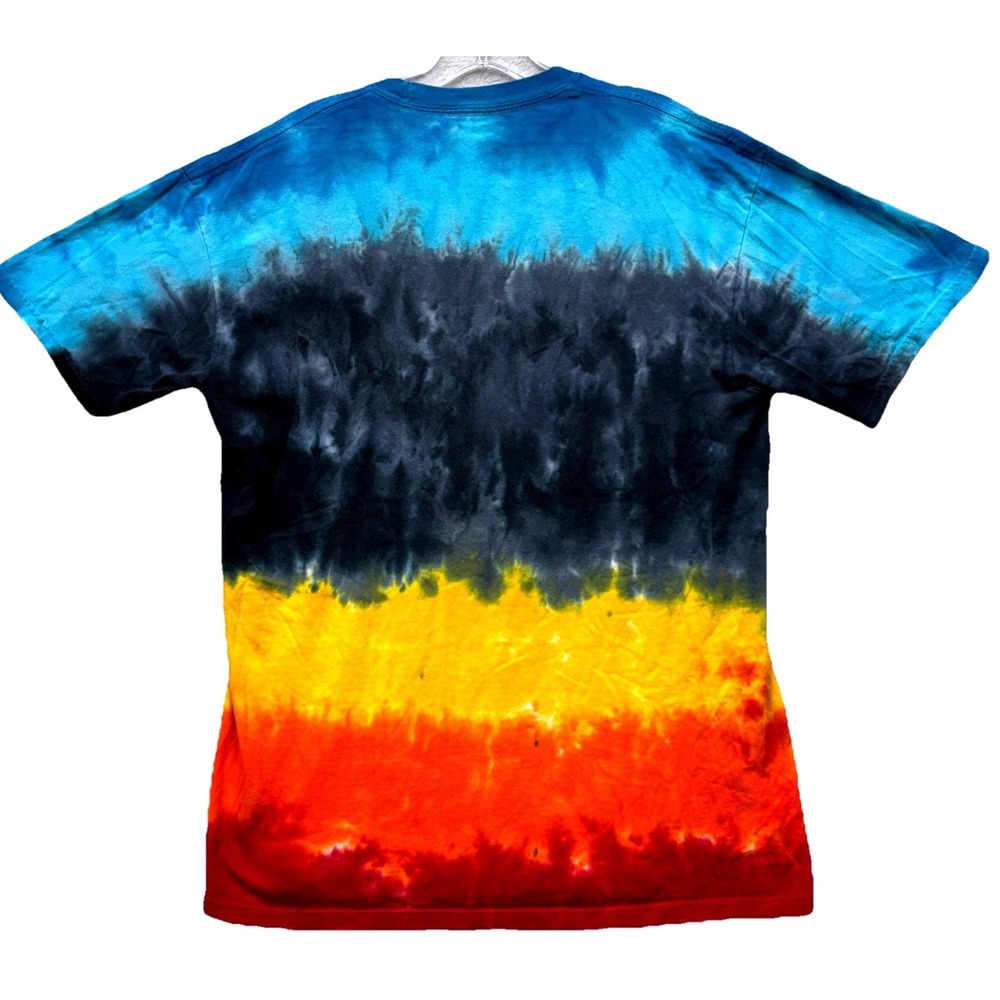Led Zeppelin Icarus Tie-Dye T-shirt Size L Swan Song Concert Band Tee - Picture 2 of 8